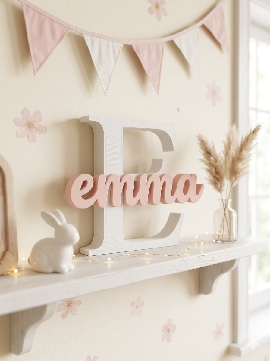 Buchstabe E mit Emma